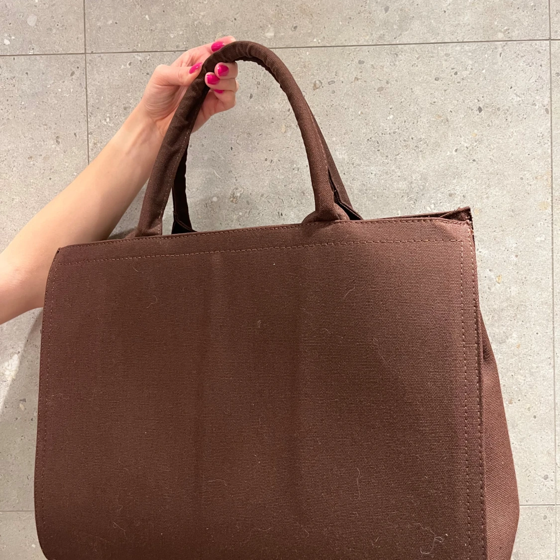 Brun stor väska från LXA - 3