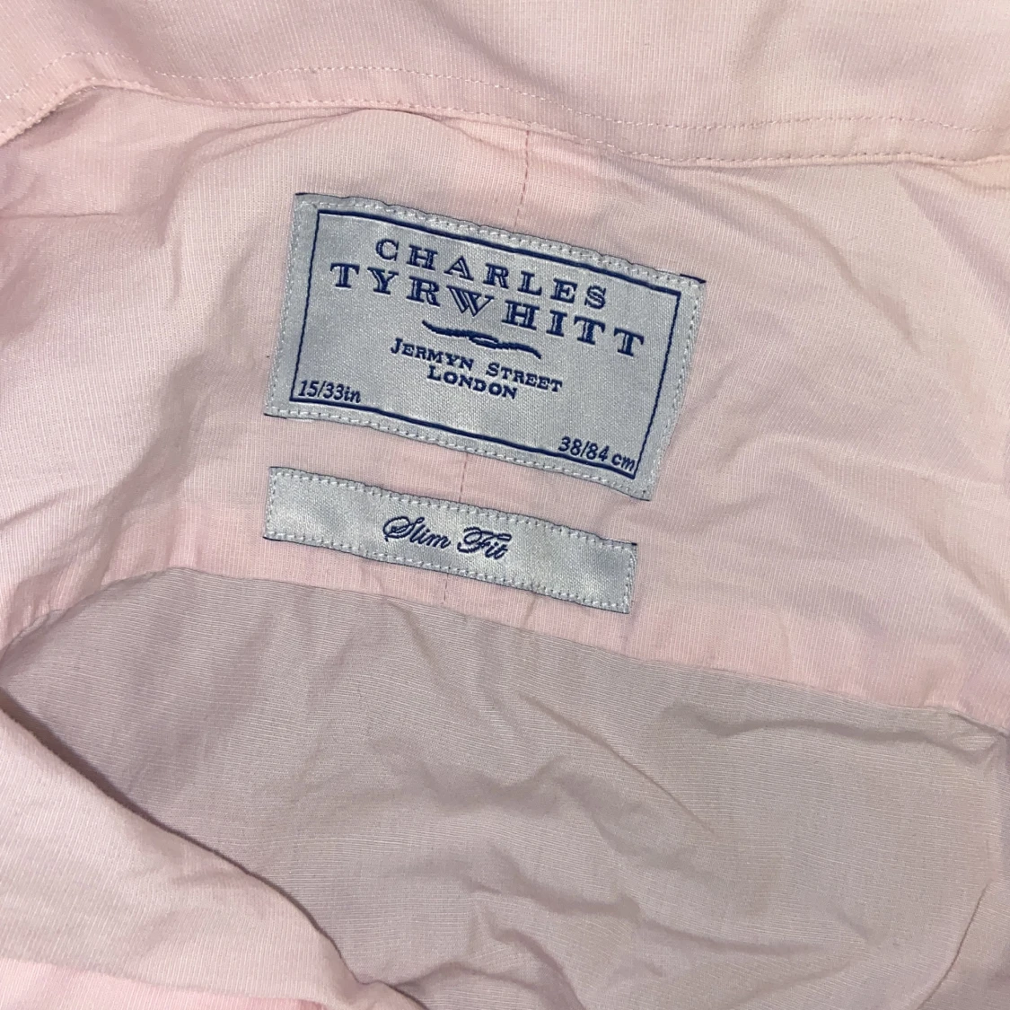Ljusrosa skjorta Charles Tyrwhitt - 1
