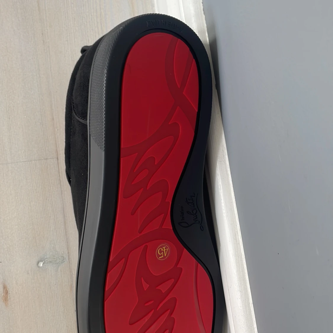 Christian Louboutin svarta sneakers - 3