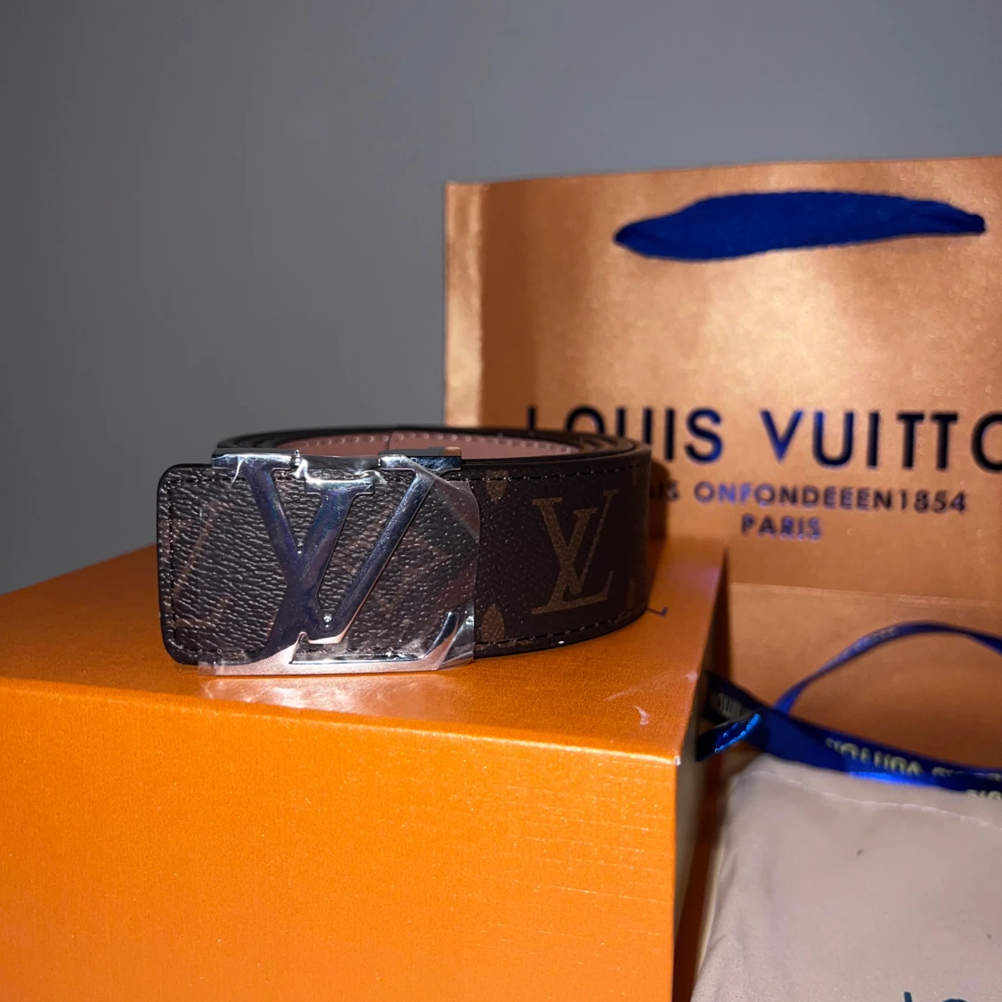 Louis Vuitton bälte brunt - 2