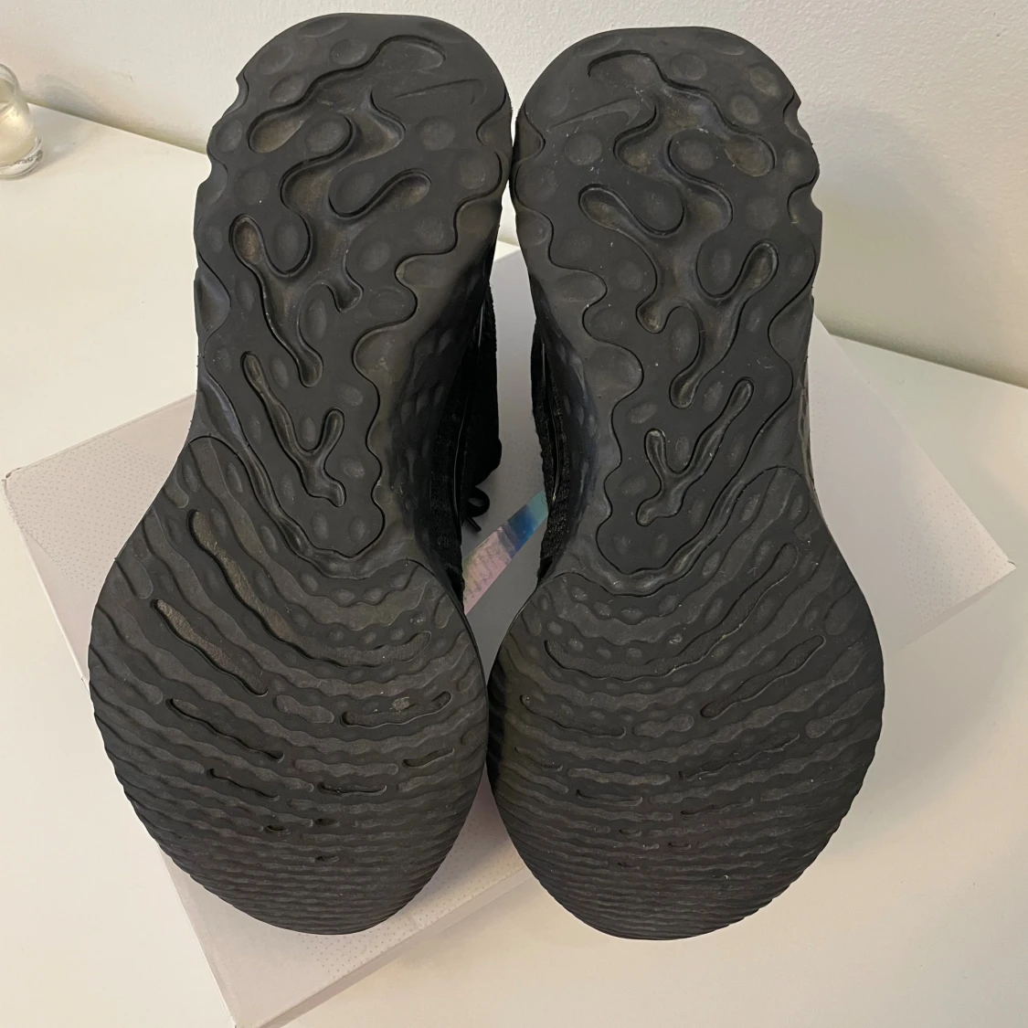 Svarta Nike React Flyknit sneakers - 4