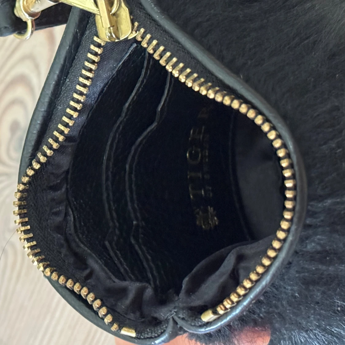 Svart pälsplånbok Tiger of Sweden - 4