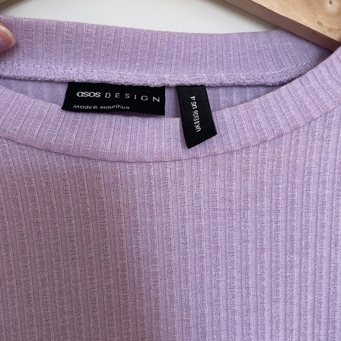 Långärmad crop top - 1