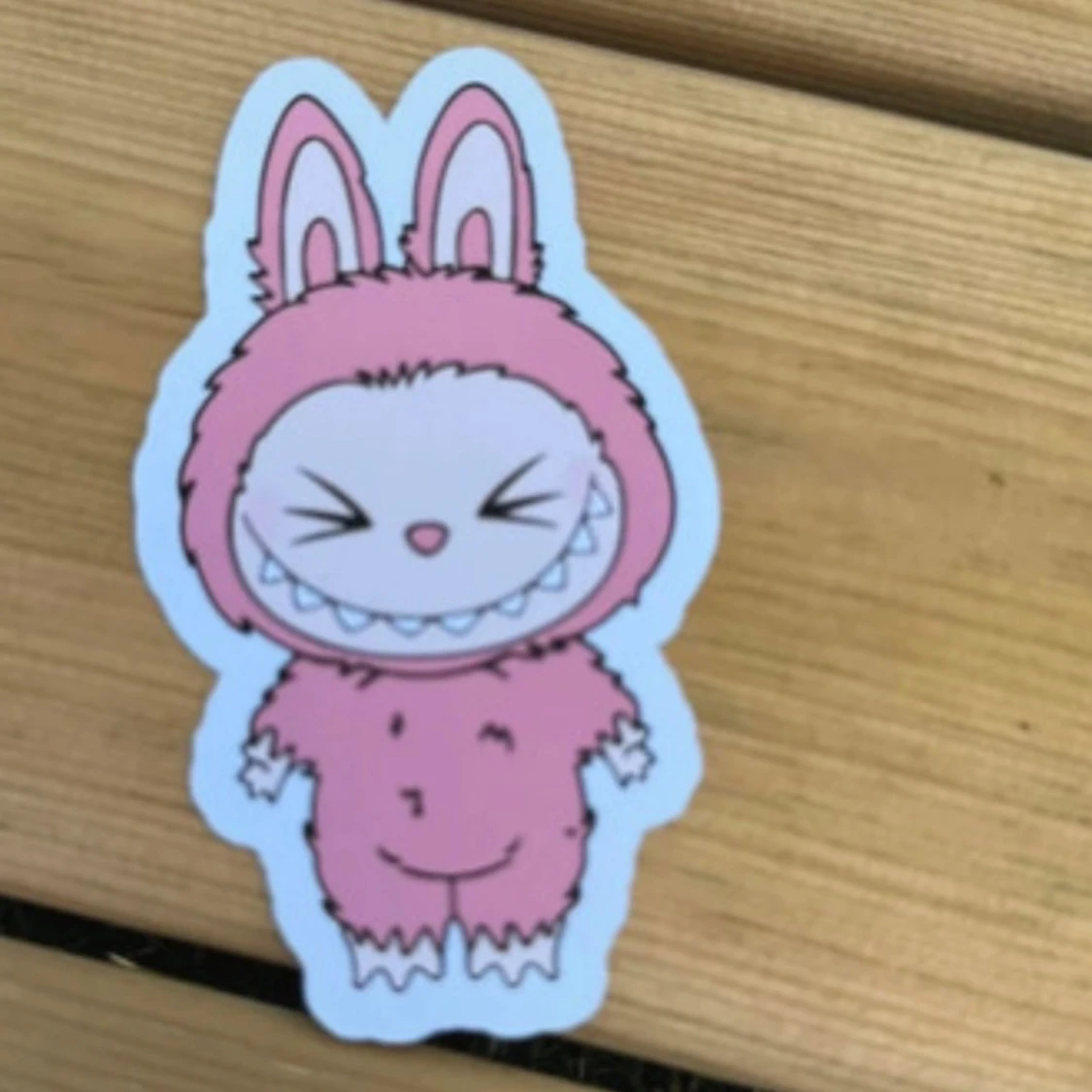 Dekalset med kaninmonster-figurer labubu - 4