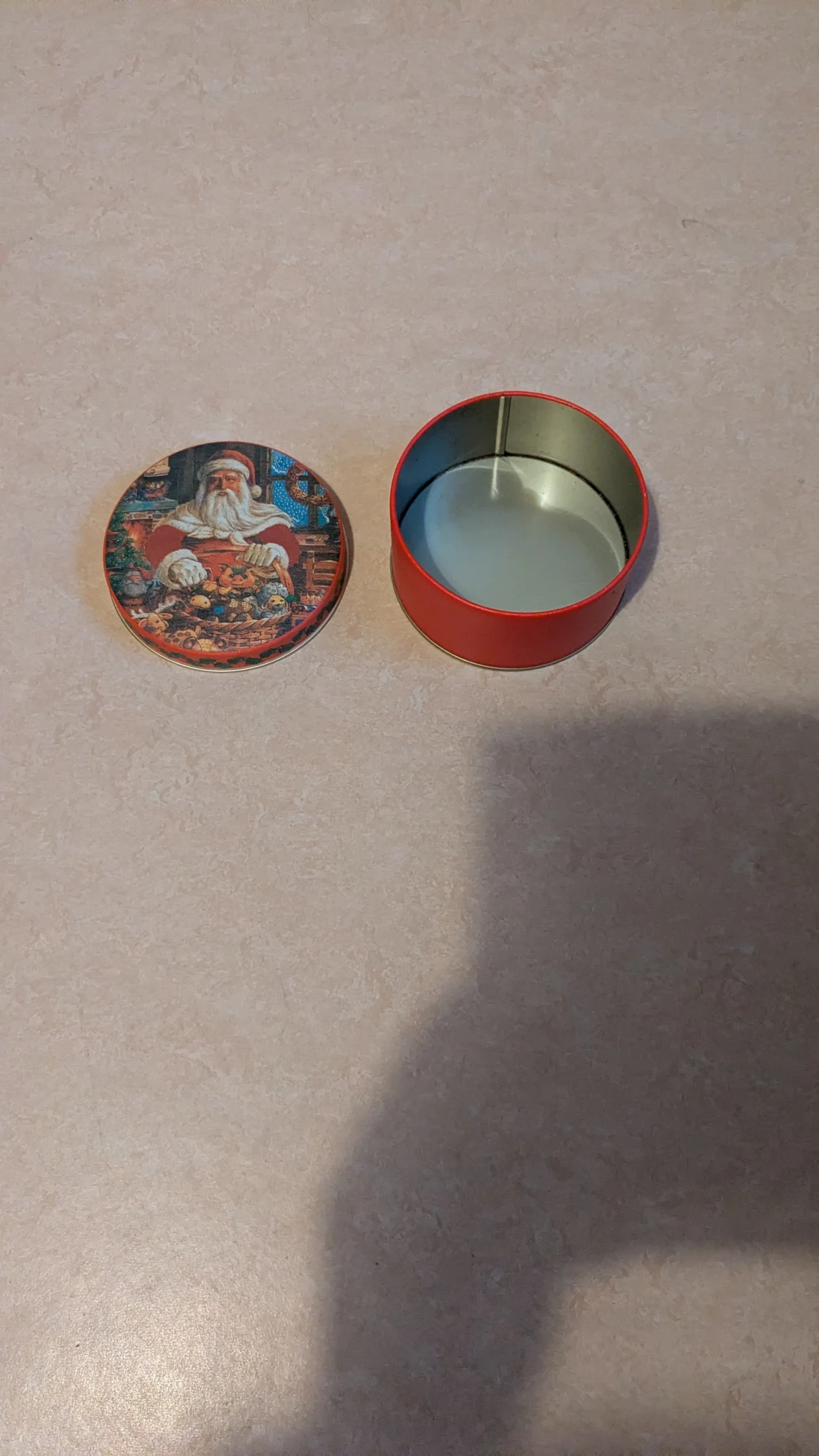 Burk med julmotiv  - 1