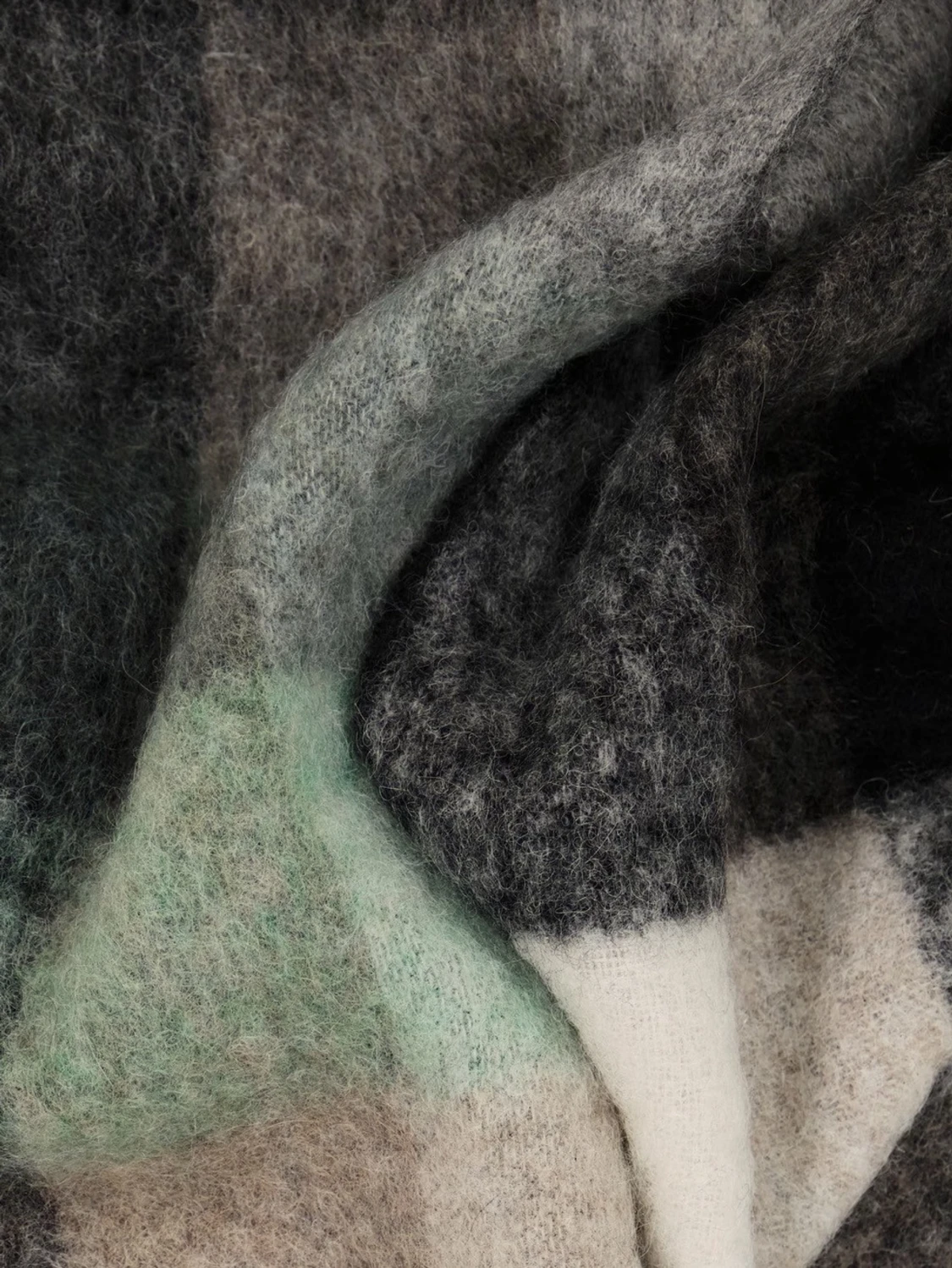 Rutig ullväst från Acne Studios - 2