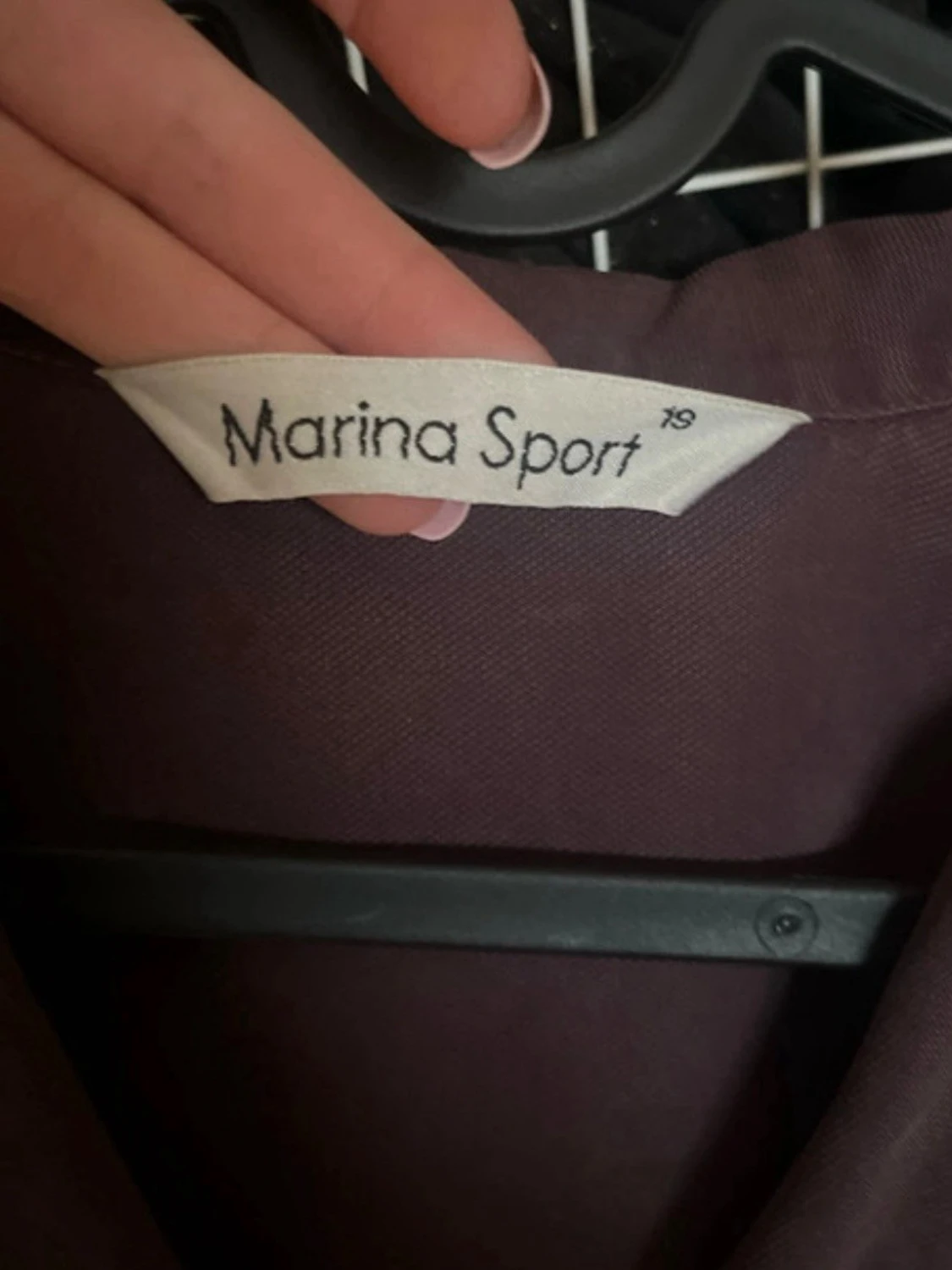 Mörklila skjorta från Marina Sport - 2