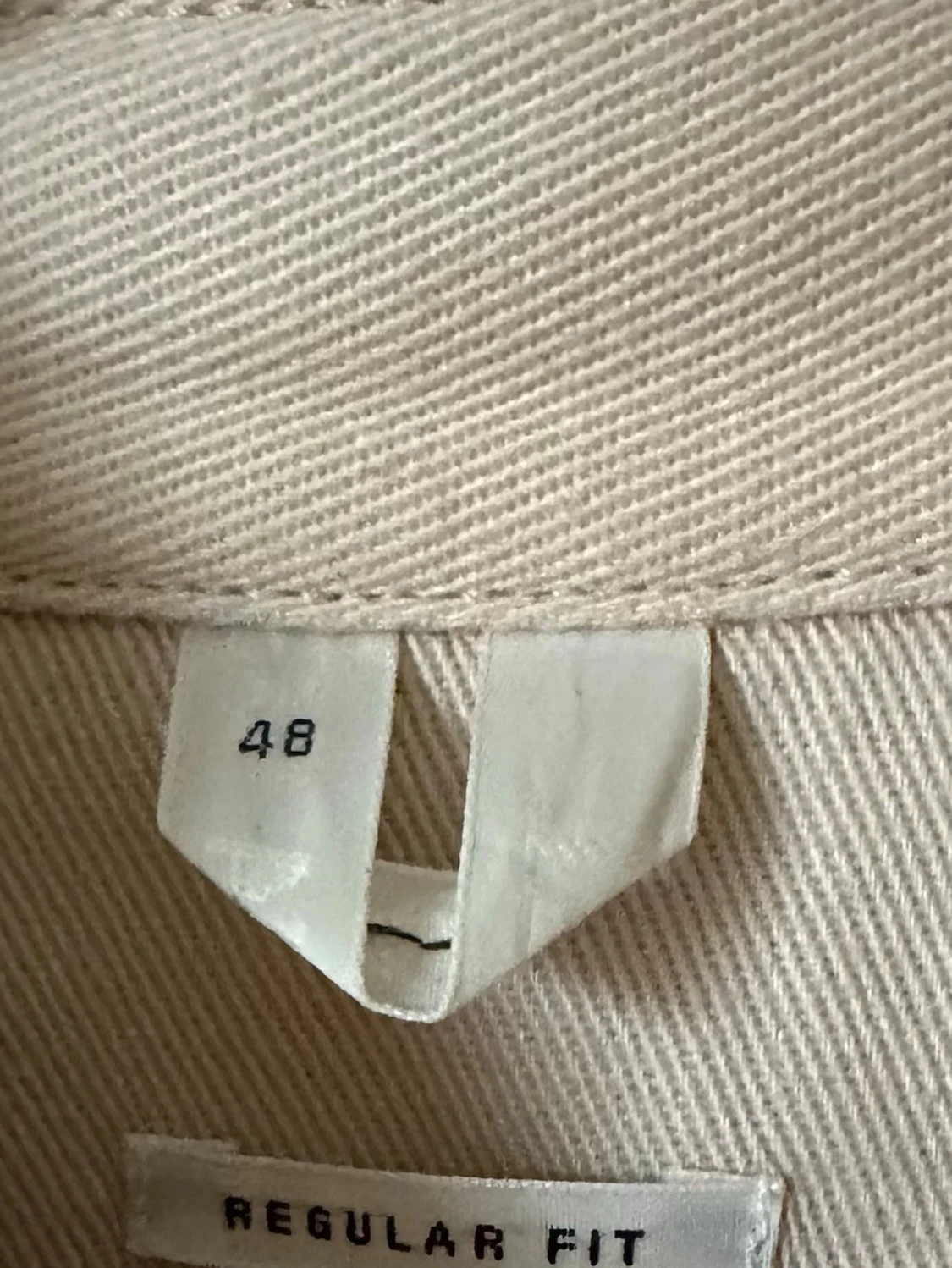 Beige overshirt från Arket i bomull - 2