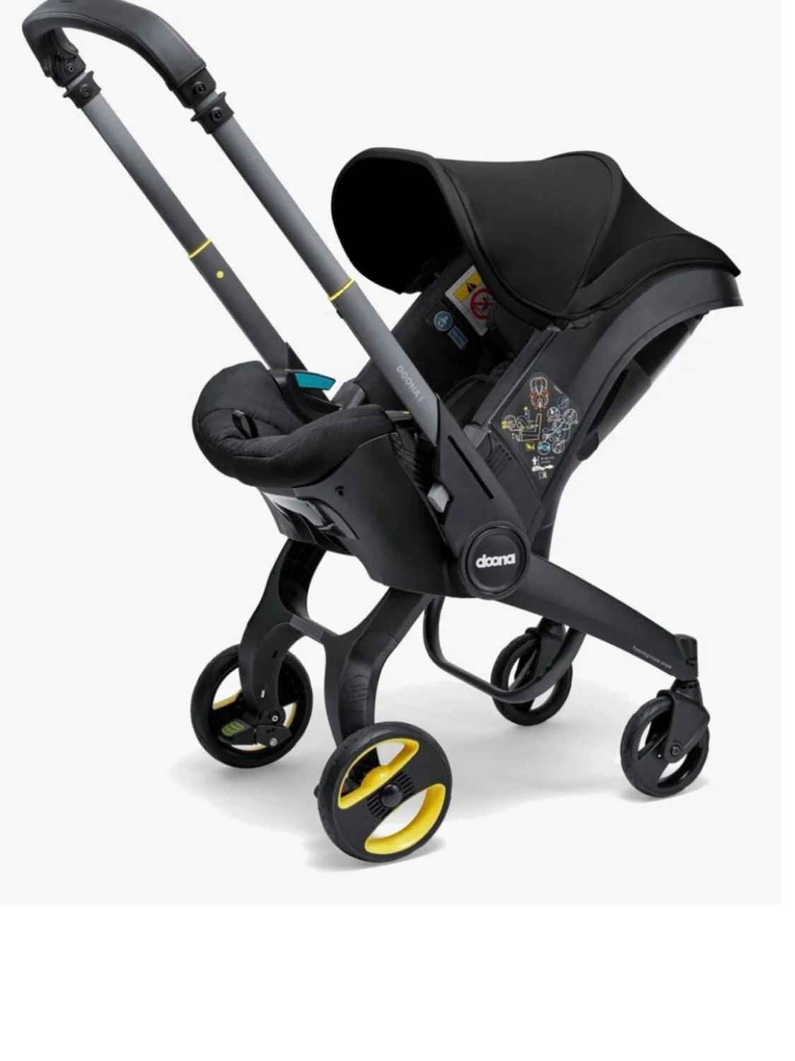 Doona i Babyskydd inkl. Isofixbas, Nitro Black - 1