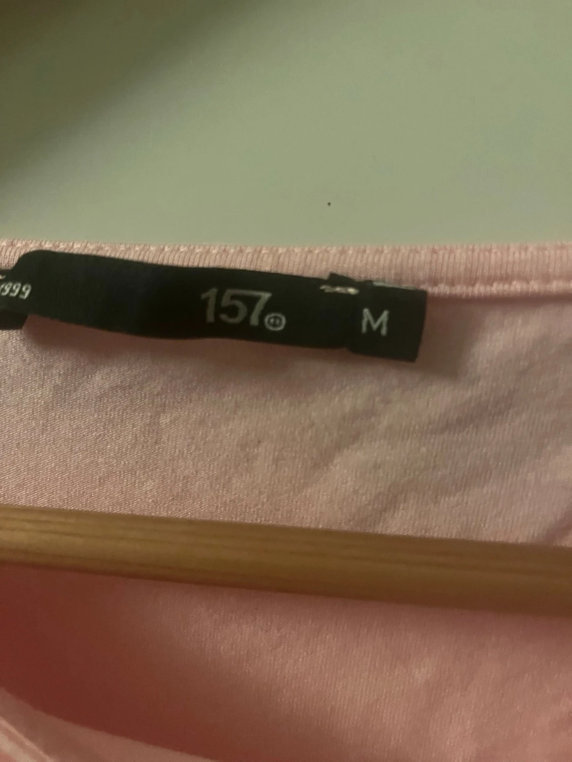 Ljusrosa långärmad topp från 157 - 1