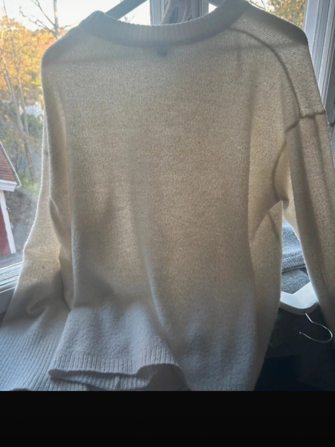 Vit stickad tröja från H&M Divided - 1