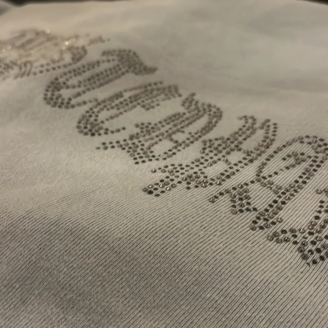 Ljusblå zip oversized hoodie från Wasted Paris - 2