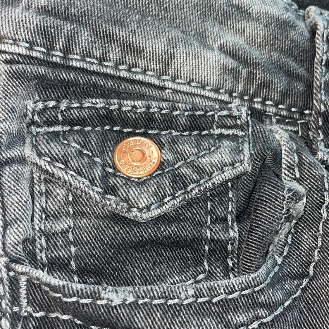 Svarta bootcut jeans Gina Tricot 158 - 4