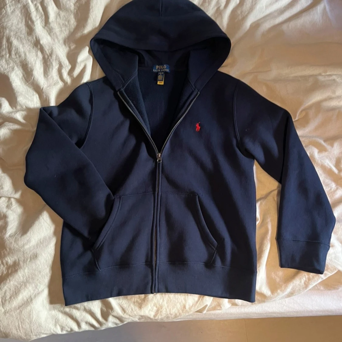 Marinblå hoodie från Polo Ralph Lauren