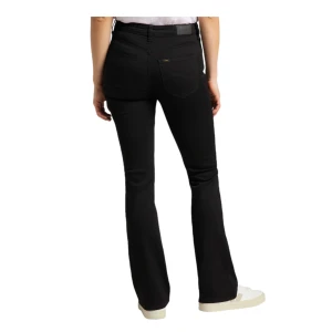 Lee breese-flared jeans - Snygga svarta jeans med bootcut och hög midja. 