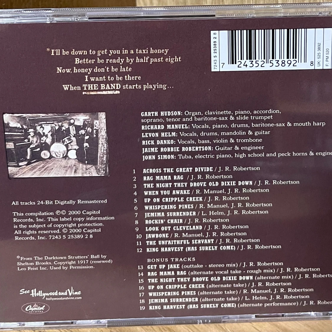 The Band (Remastered CD) - 1