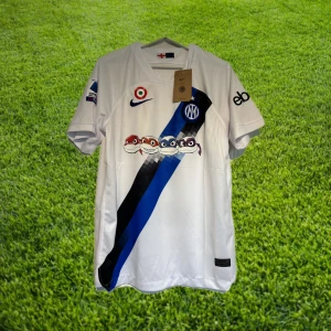 Inter Milan x Nike TMNT fotbollströja - Säljer en helt oanvänd/nyskick Inter Milan bortatröja från Nike med unikt Teenage Mutant Ninja Turtles-tryck på bröstet. Tveka inte att höra av er för mer information och bilder :)