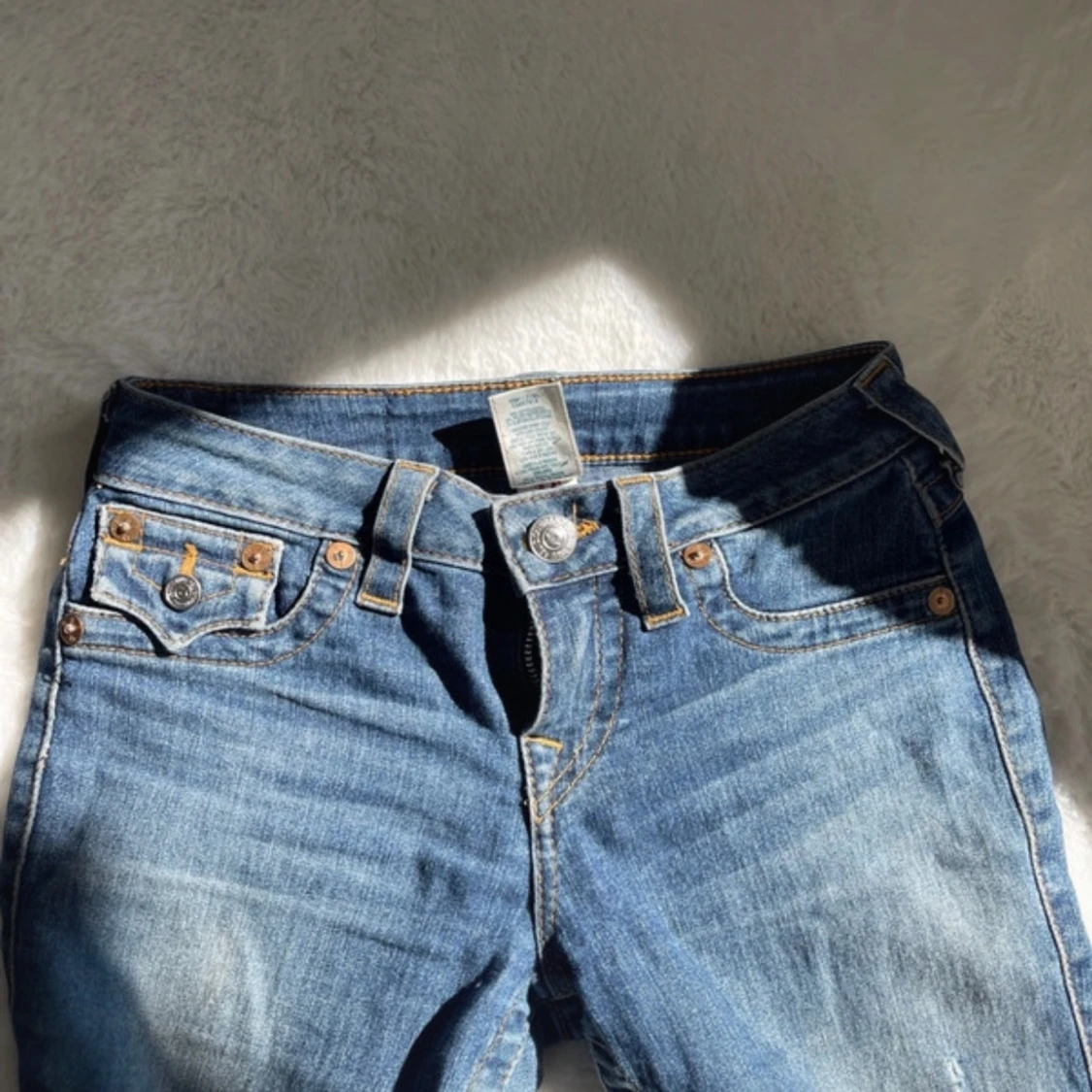 True Religion blå bootcut jeans - 1