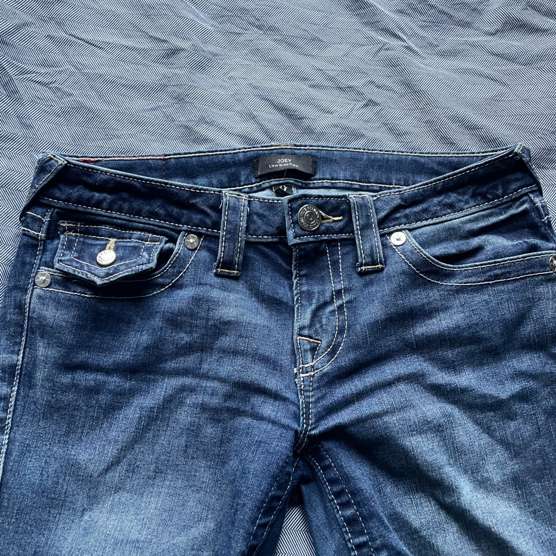 True Religion Joey jeans blå denim - 3