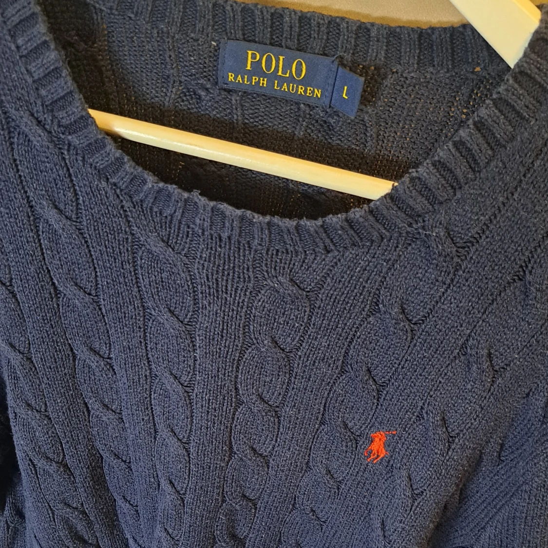 Marinblå Ralph Lauren Tröja - Stl L - 2
