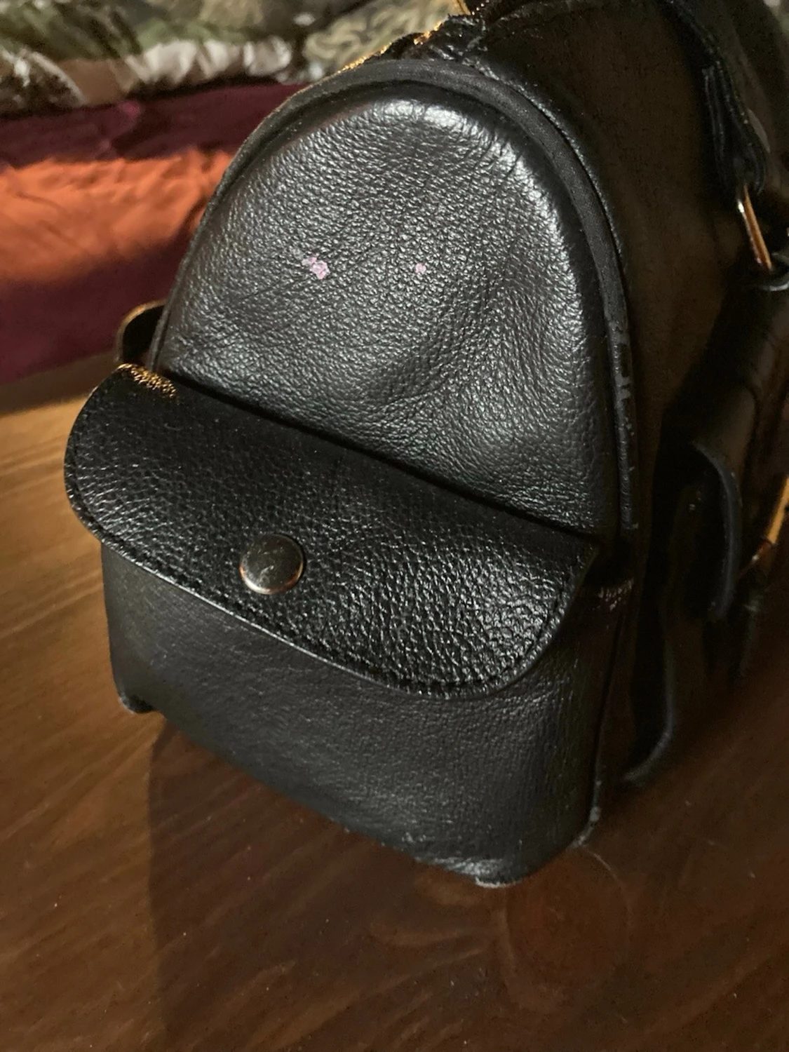 Svart axelväska - 4