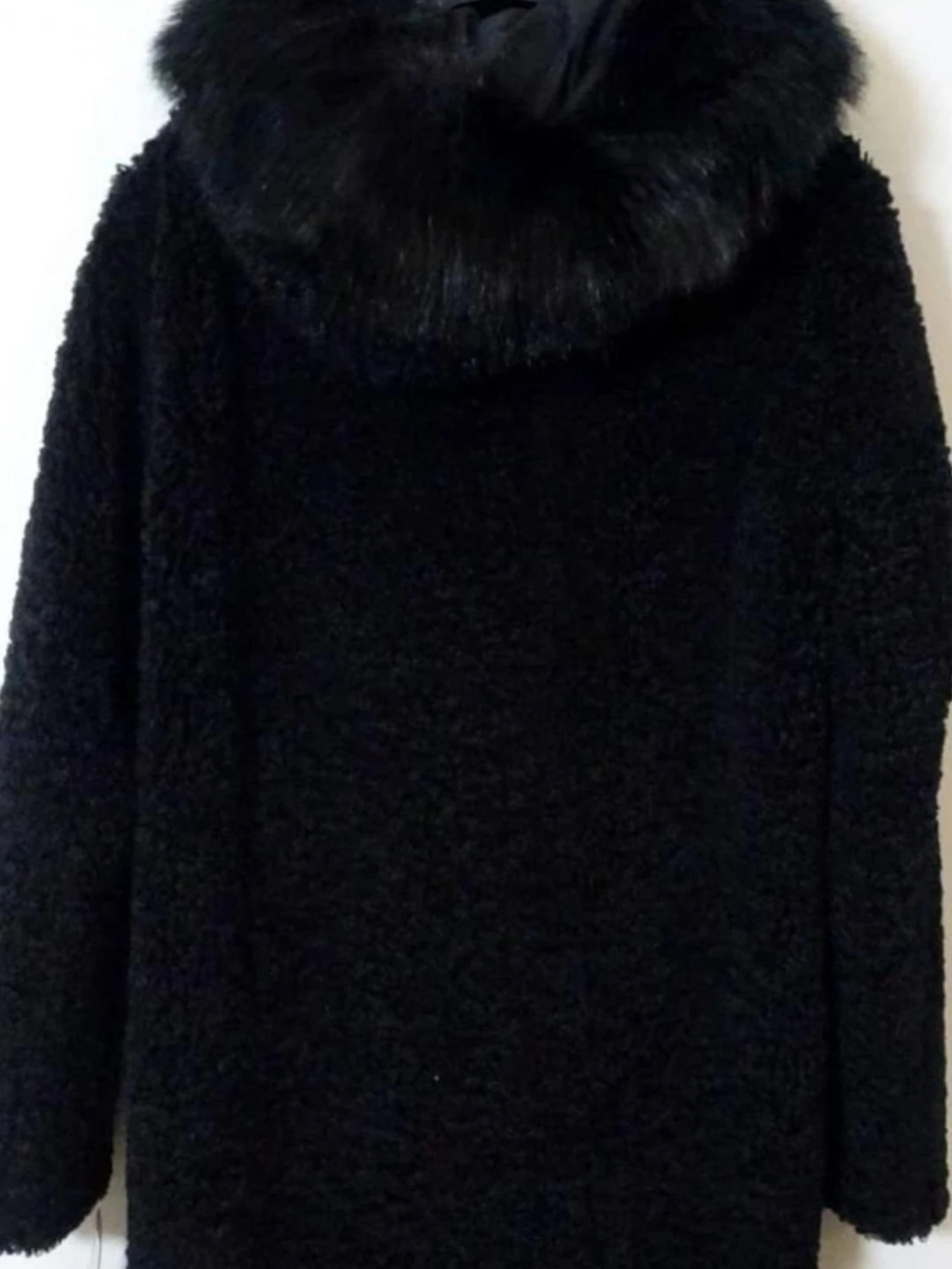 Svart joplin jacka med päls från Rockandblue - 4