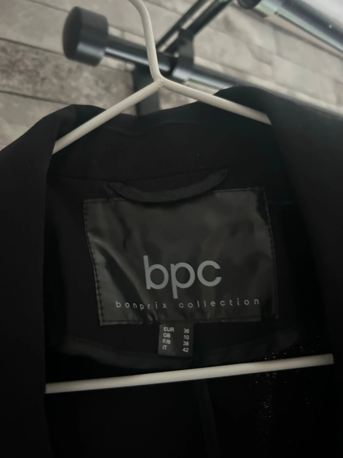 Svart kavaj från bpc, strl 36 - 3