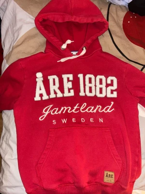 Åre Hoodie - Riktigt fet vintage Åre hoodie nu till vintern, hoodien är från -96. Men den har förvarats väldigt fint och det är inga defekter överhuvudtaget. Den är var limited edition. Nypris 1099. 