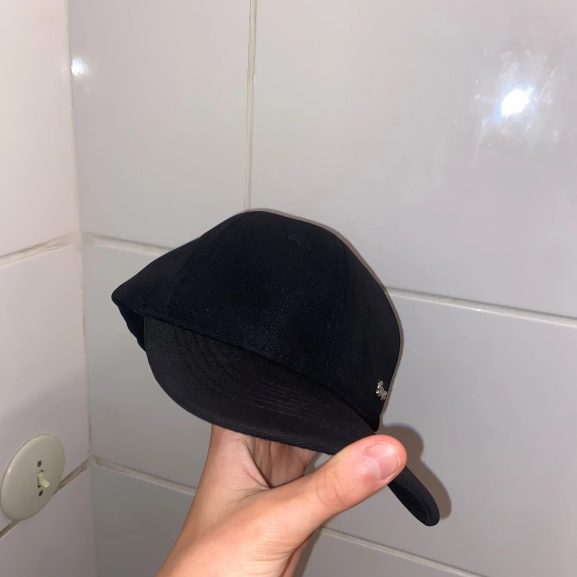 Svart Lacoste keps med krokodillogo - 2