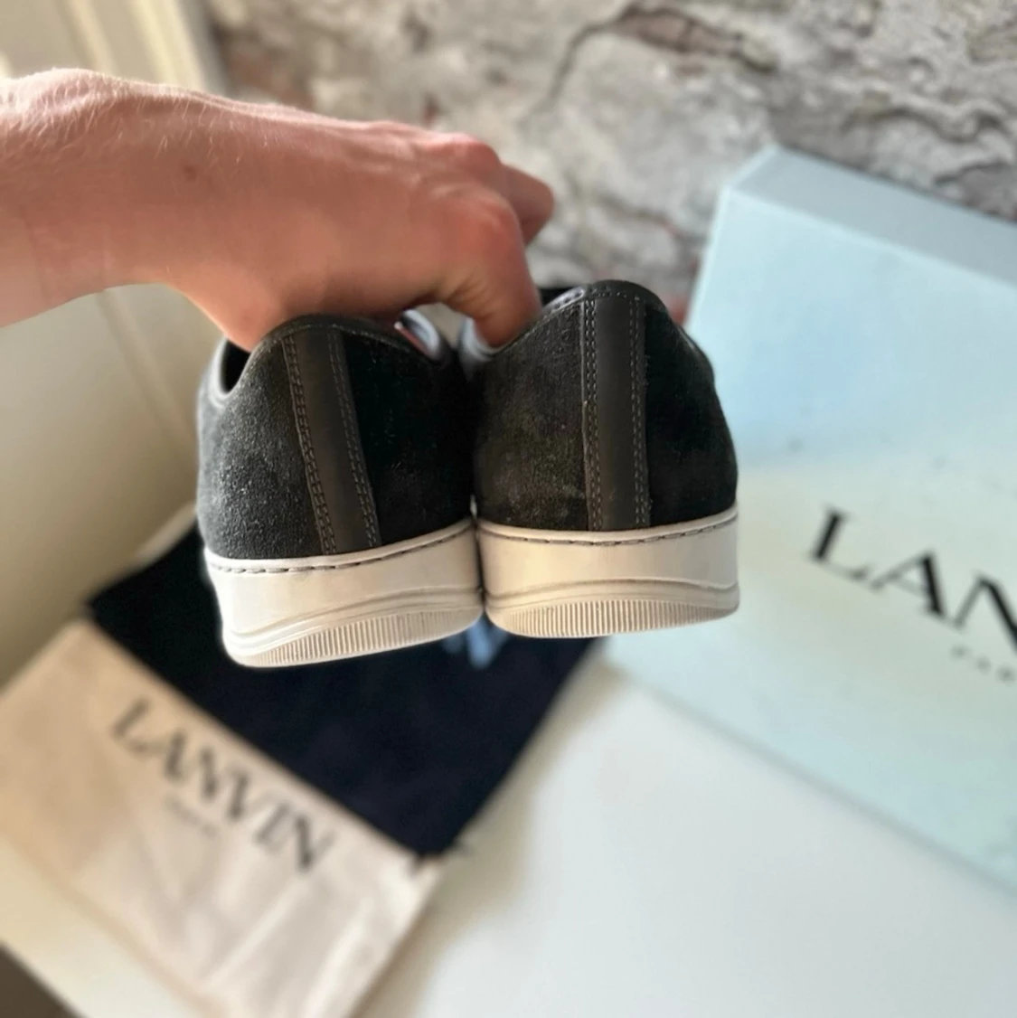 Lanvin cap toe skor - 5