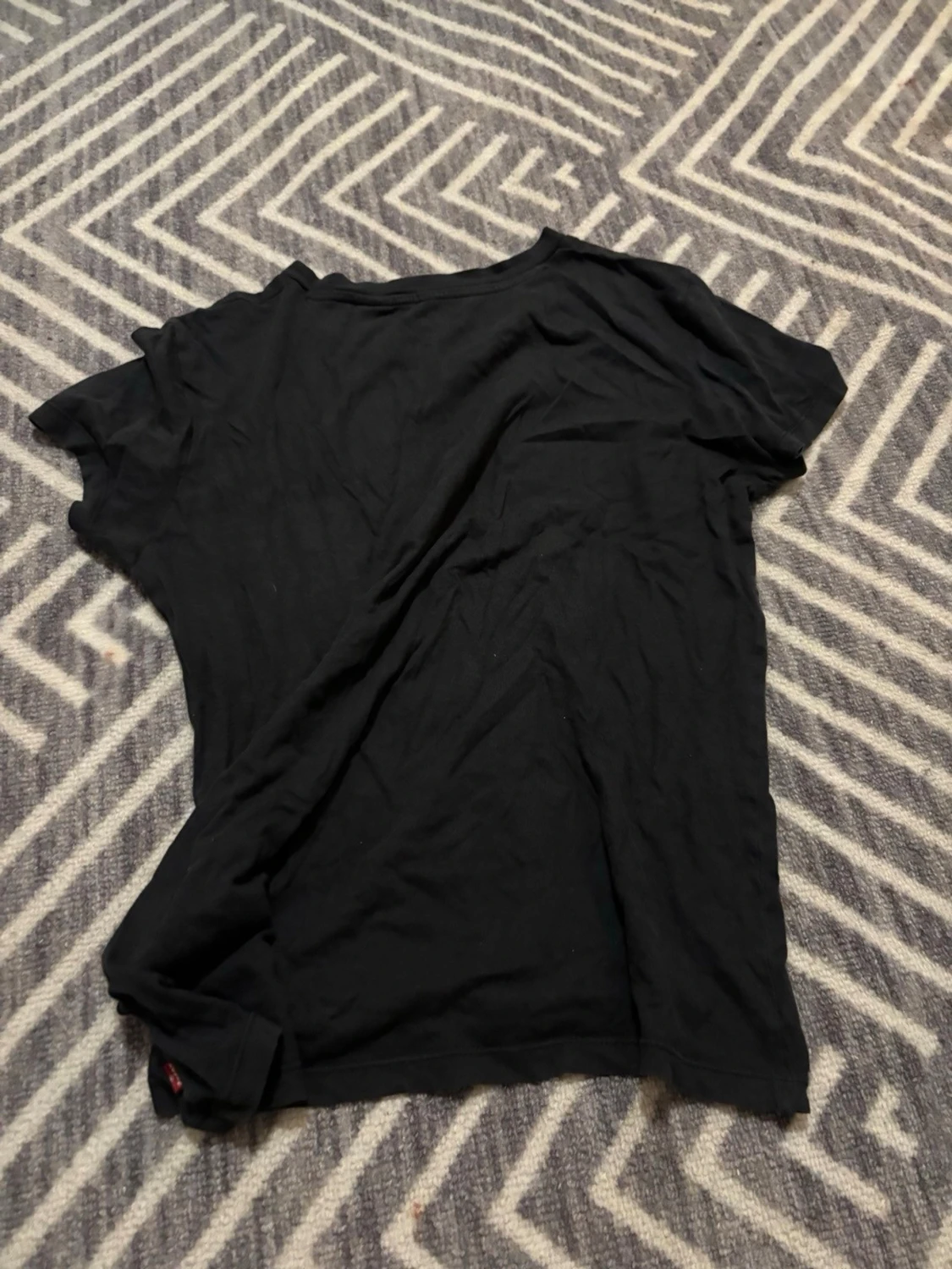 Svart Levi's t-shirt med logga - 1