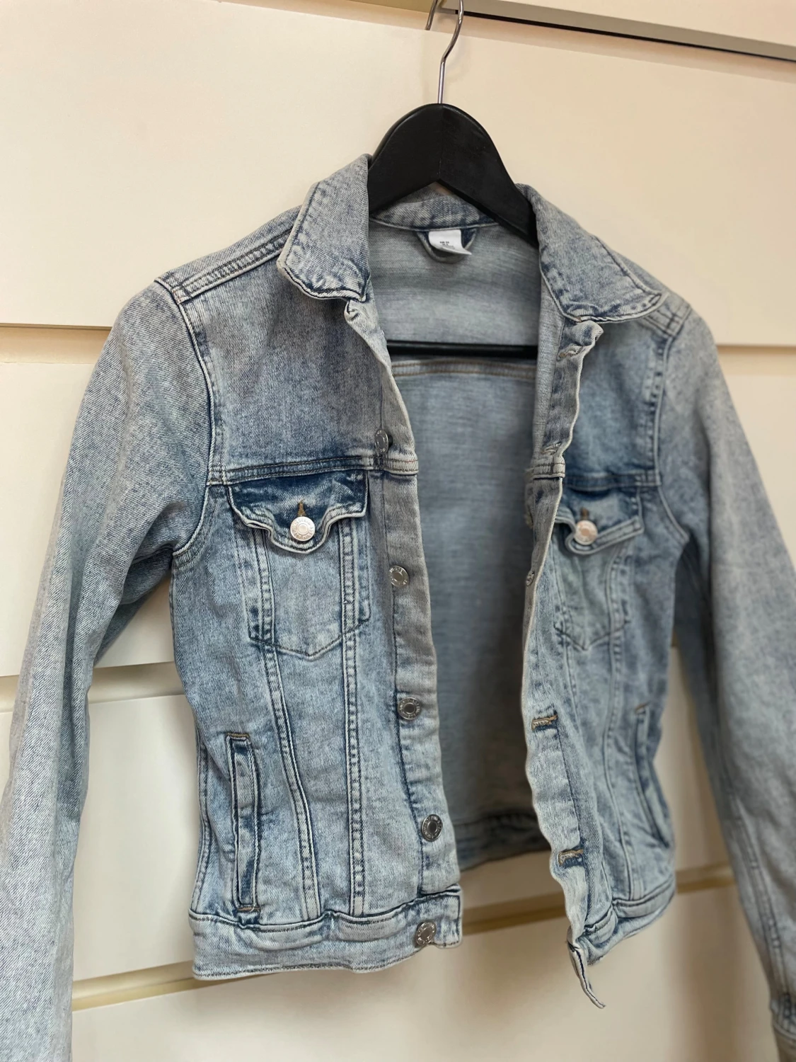 Ljusblå jeansjacka  - 1