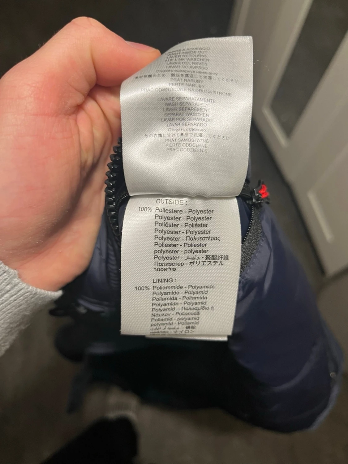 Mörkblå quiltad jacka från Replay - 4