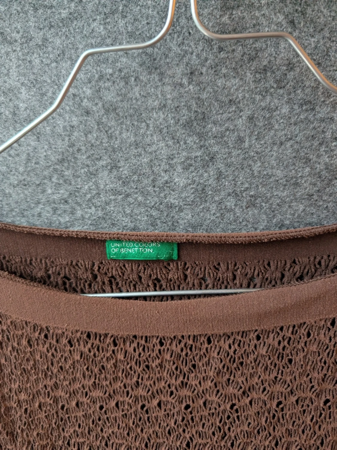 Brun ärmlös topp - 1