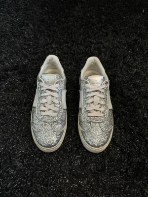 Flycrews glittriga - Tjenare! Säljer ett par fina, glittriga, flycrews! Skicket är ganska använt men de har fortfarande väldigt mycket kvar att ge. Inget tillbehör medföljer. Priset är inte hugget i sten. Det är bara att skriva om du undrar något!😊