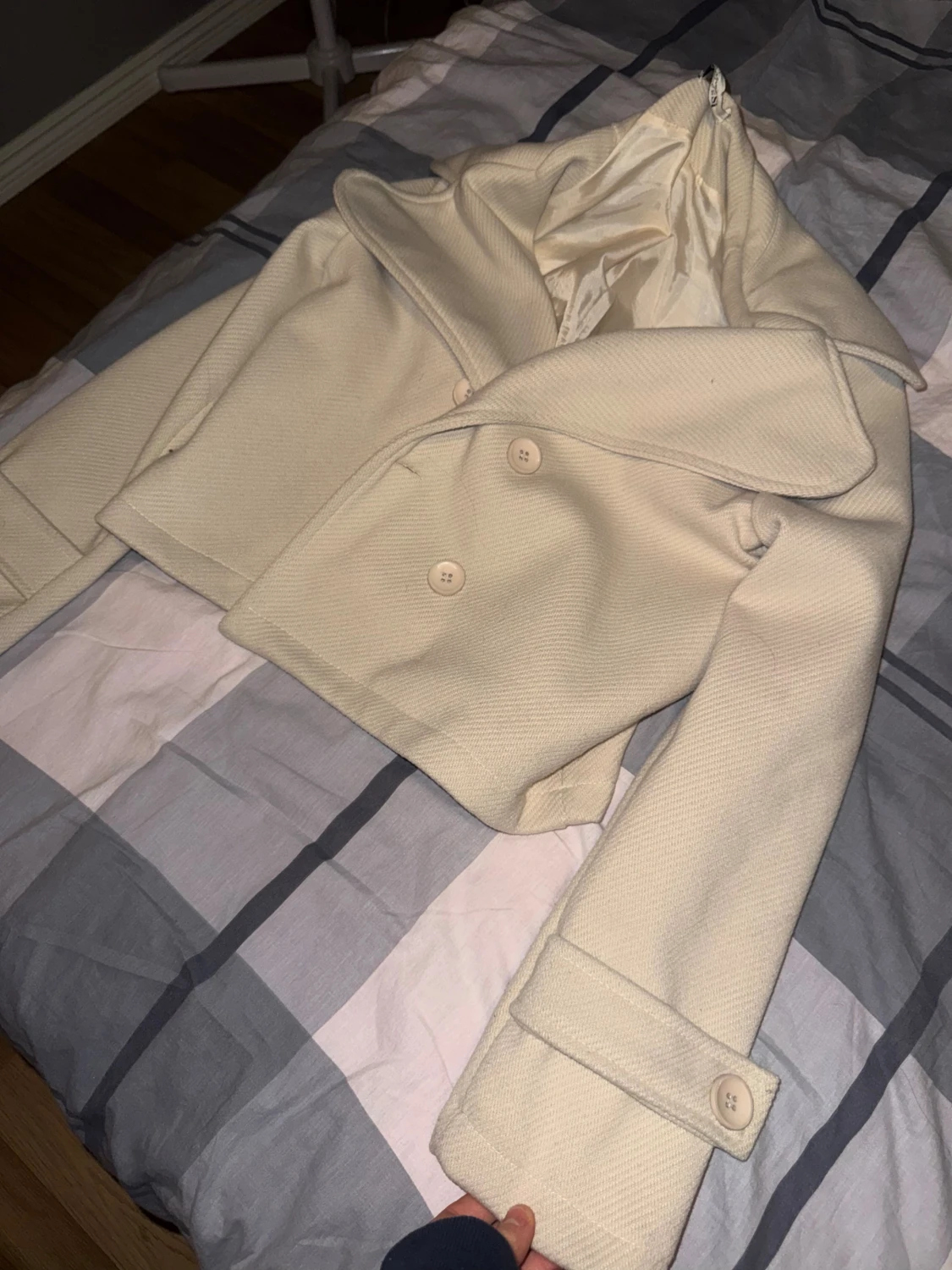 Beige skepparkavaj från Design by Si - 1