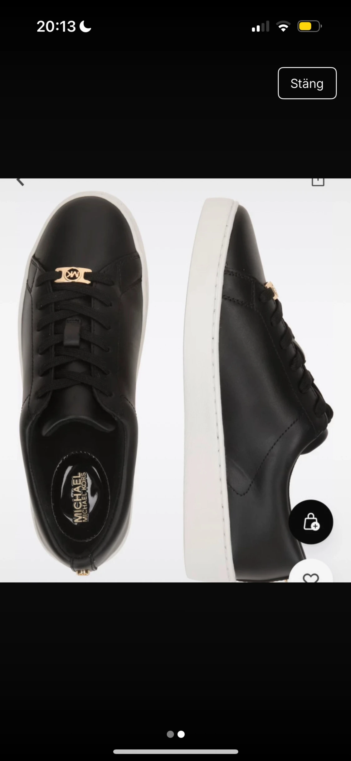 Svarta sneakers från Michael Kors