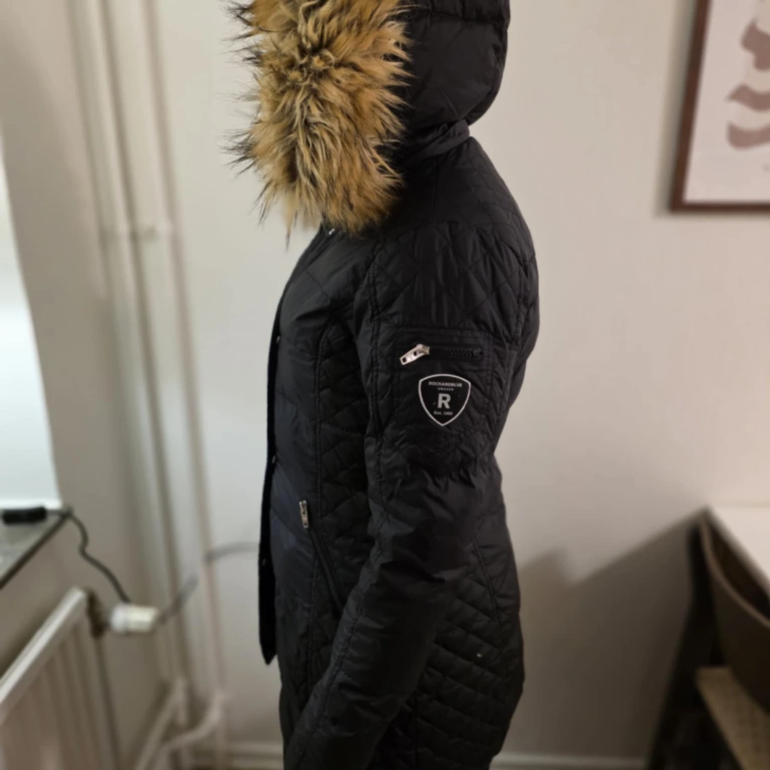  Rockandblue svart dunjacka  - 3