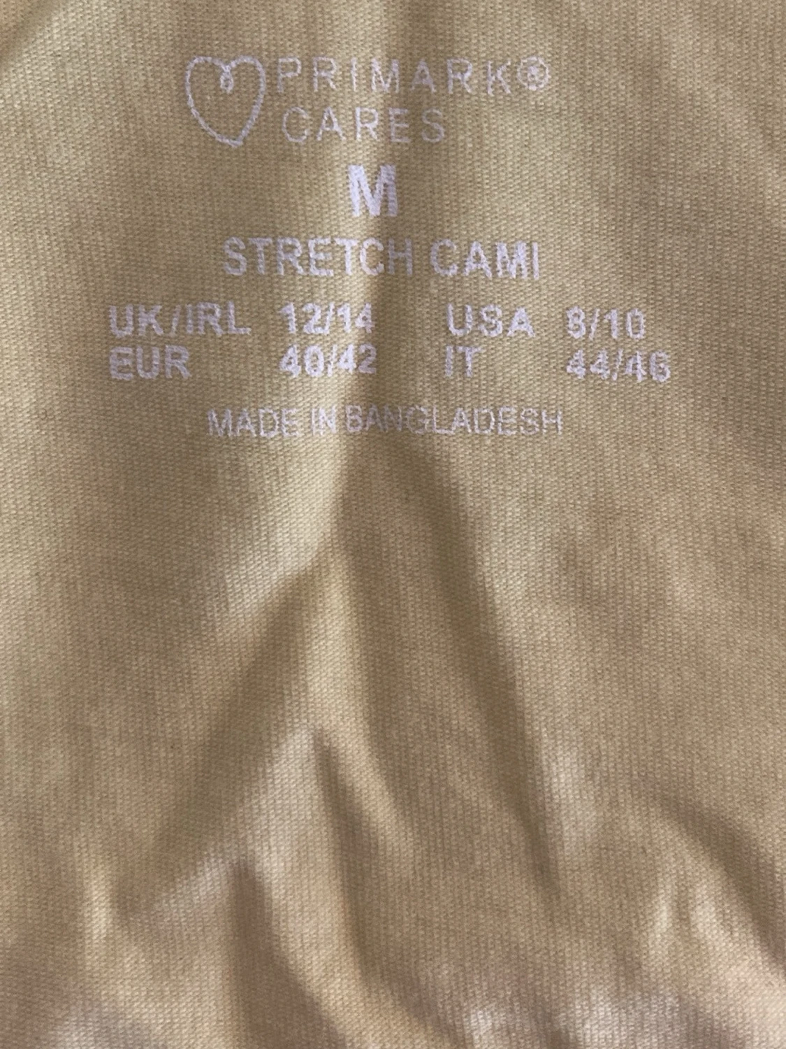 Gul linnetopp från Primark - 1