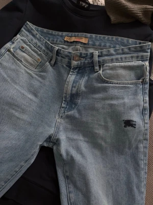 Burberry straight fit - Burberry x supreme straight fit jeans, size 31/31 🐼
