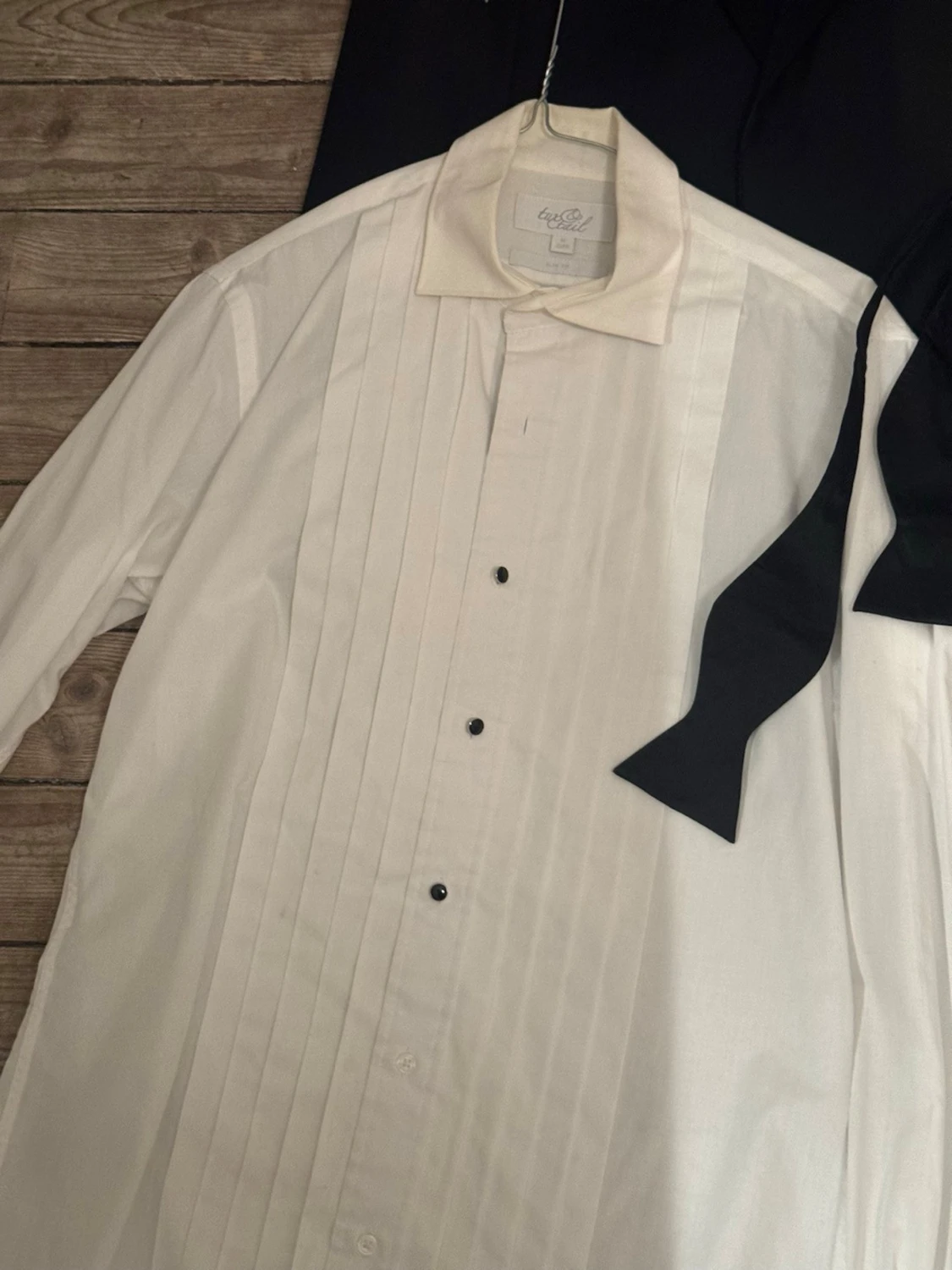 Klassisk svart smoking helt set - 6