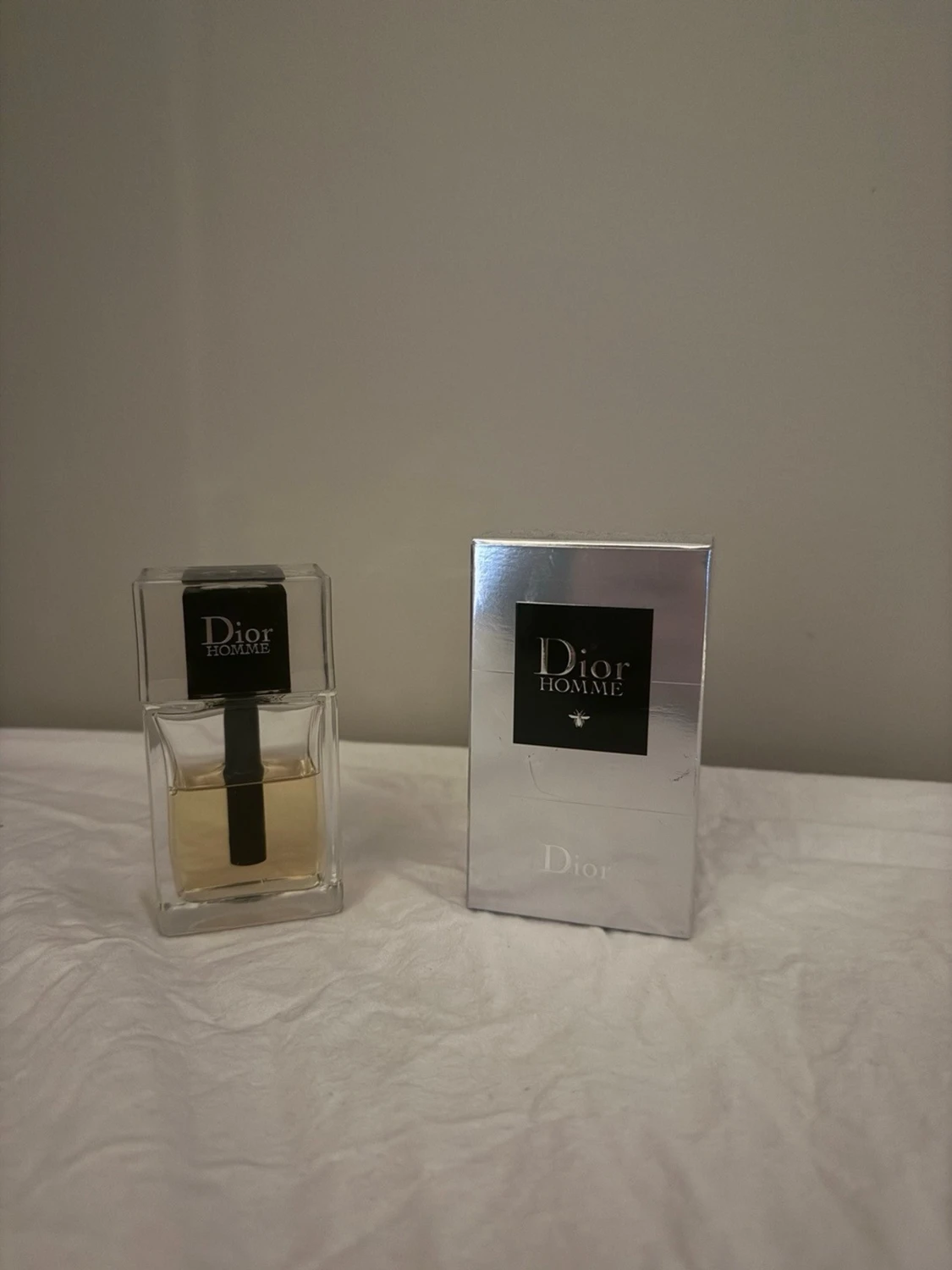 Dior Homme parfym med ask