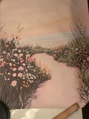 En poster  - En blommig bild 