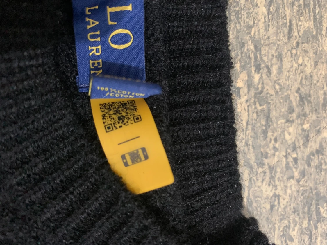 Svart kabelstickad tröja Polo Ralph Lauren - 2