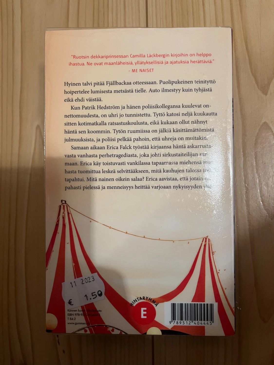 Leijonankesyttäjä camilla läckberg - 2