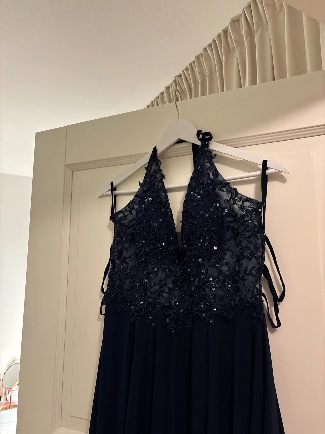 Marinblå balklänning  - 1