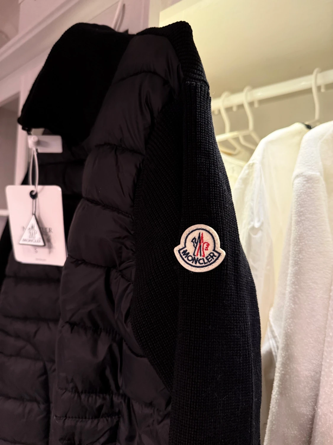 Svart hybrid cardigan Moncler S - 1