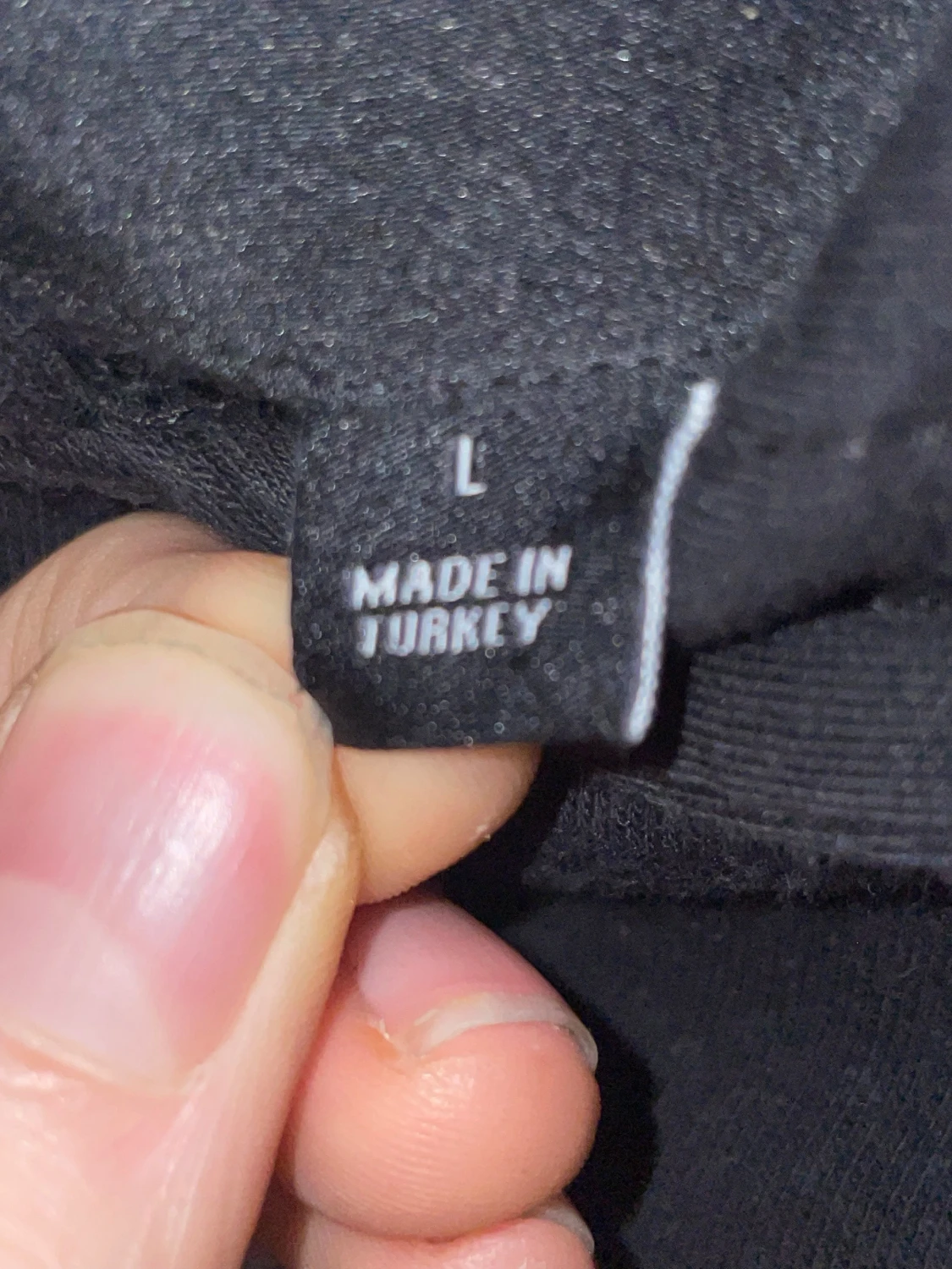 Svart hoodie Björn Borg, storlek L - 3