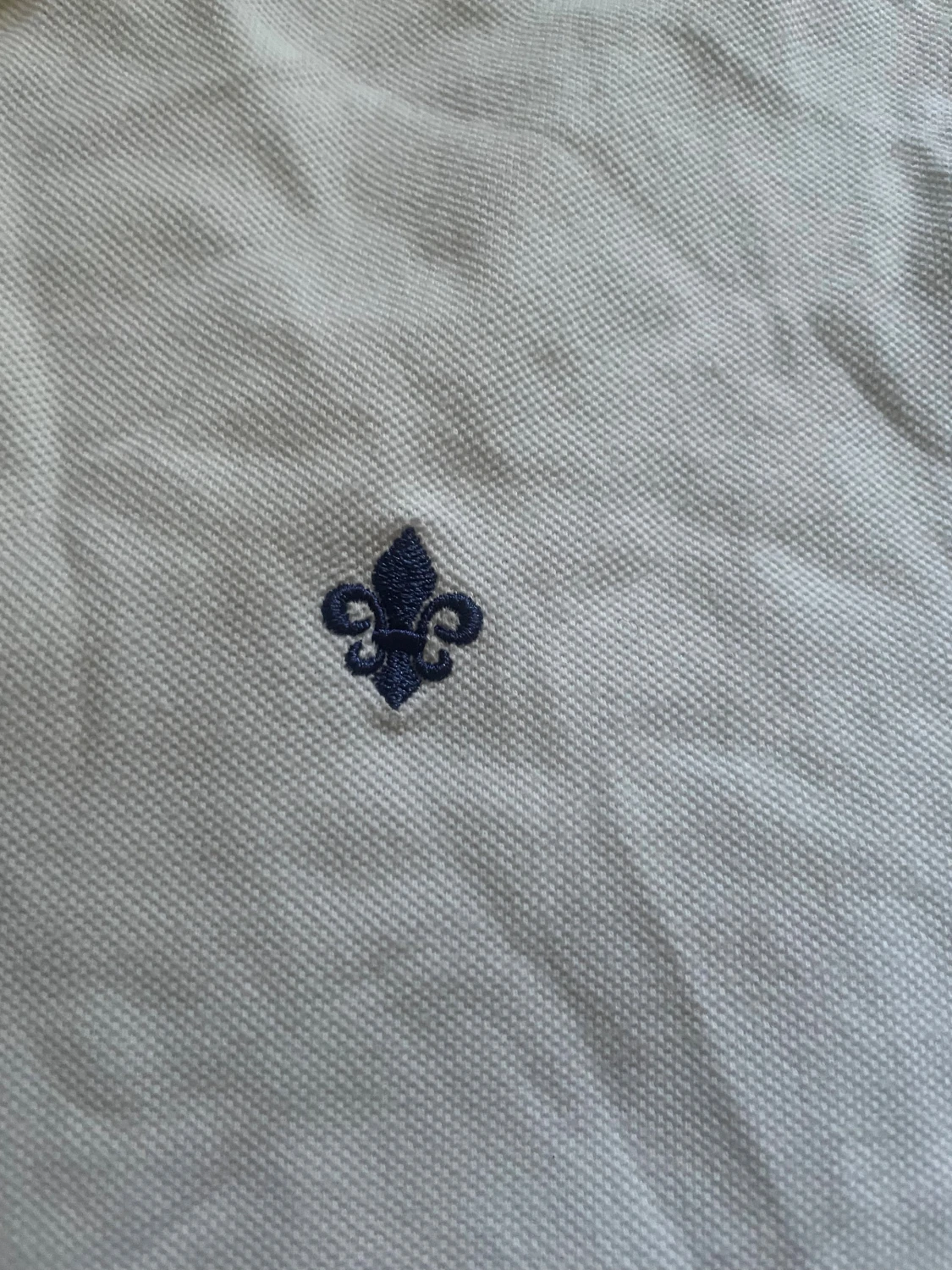 Vit pikétröja Morris  - 1