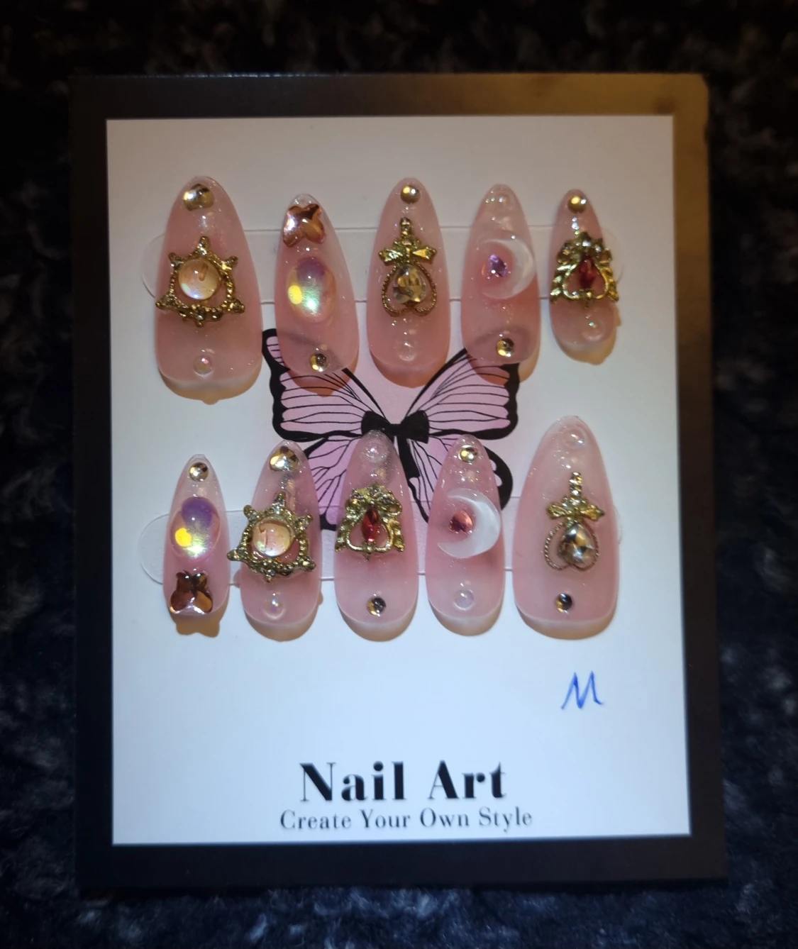 Handmade Sailor Moon Nails Strl M - 2